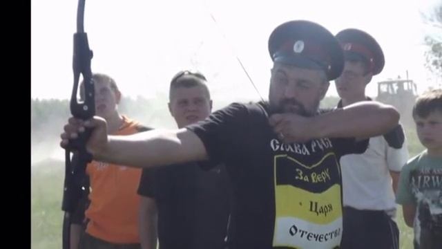 2012.Май. Казачата Верхнего Икорца во главе с Антиповым Александром Фёдоровичем. в походе
