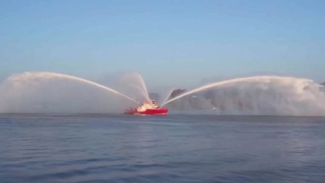 просто водяной салют