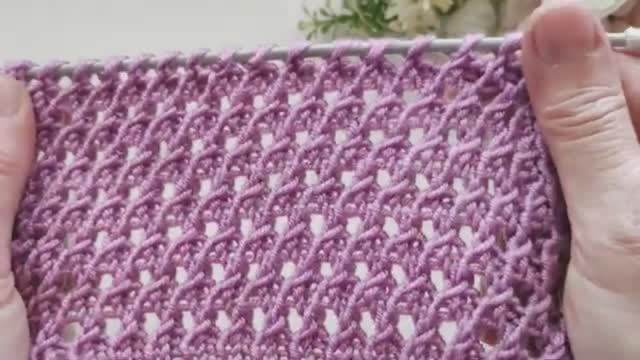 Ажурный узор спицами: секреты красивого вязания для новичков