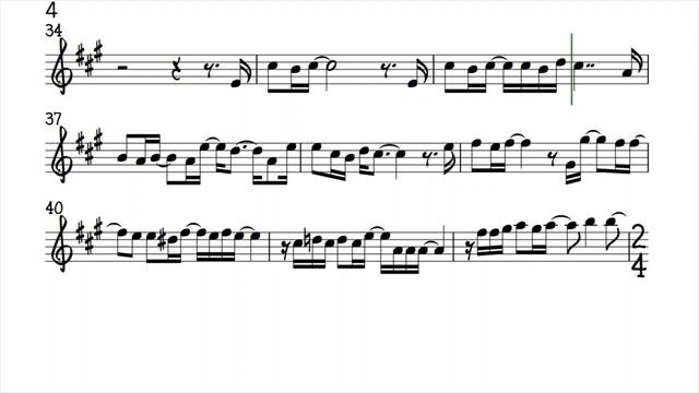 YOU Basil Valdez Alto Sax Sheet Music Backing Track Play Along Partitura ( 720 X 1280 )