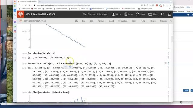 wolfram correlation examples