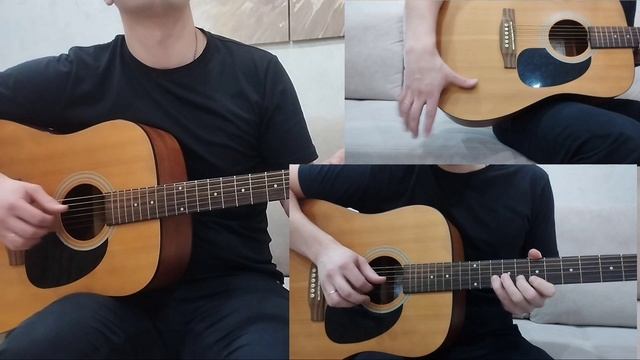Blue на гитаре. Музыка на гитаре. Красивая мелодия. Гитара.