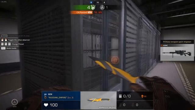 Black Squad ★ knife for Bryan_Neowiz