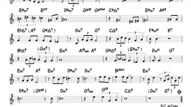 You re Looking At Me Troup Backing track score for Eb alto instruments_270p_360p