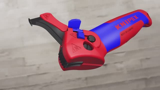 Работа проще и быстрее: новый нож KNIPEX для зачистки с храповым механизмом KN-1650145