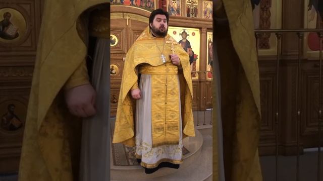 Память прп. Ефрема Сирина. Проповедь о. Николая. 10.2.25