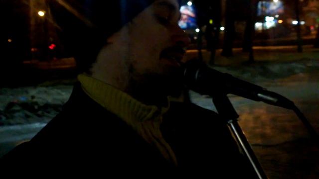 группа "Железный ирокез" у метро Черная речка 26 января 2018