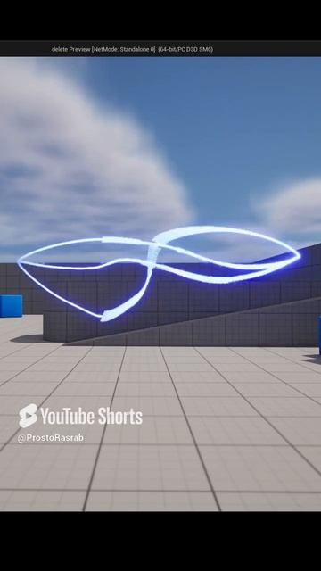 [UE5]  молния #vfx #ue5