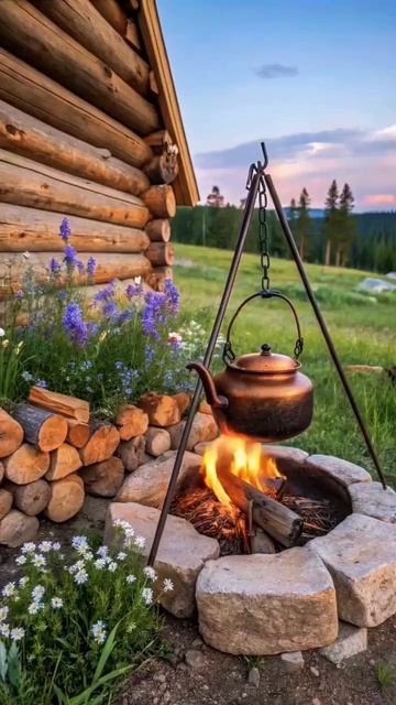 Костер 🔥
#Костер #уют #лето