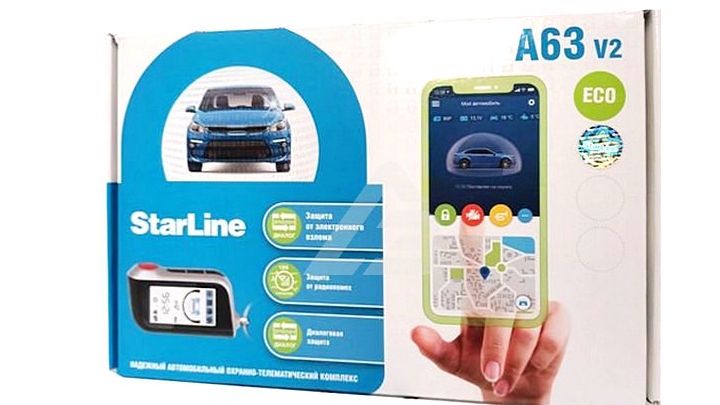 Покупка автосигнализации StarLine на OZON