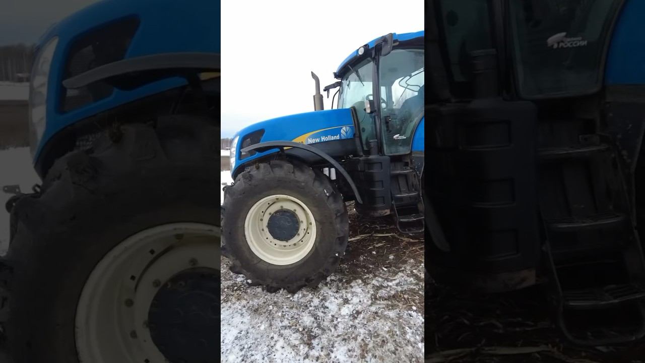 Народный ротоваторный комплекс на базе New Holland T7060 #ротоватор #трактор #мтз #newholland