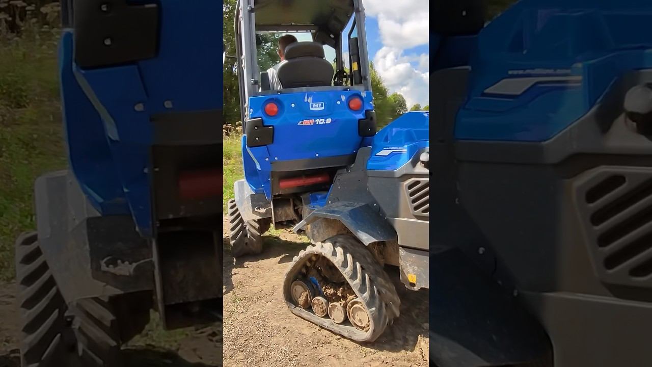 СОЧЛЕНЕНКА, достойная ротоватора Mericrusher MC4 #ротоватор #multione #минипогрузчик #avant #мульчер