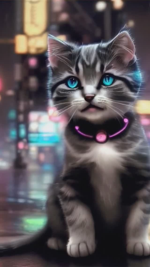 Котята на улице