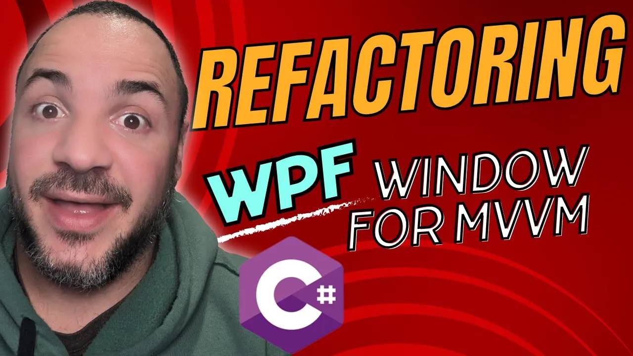 Commands and Events - Refactoring WPF Window Code for MVVM