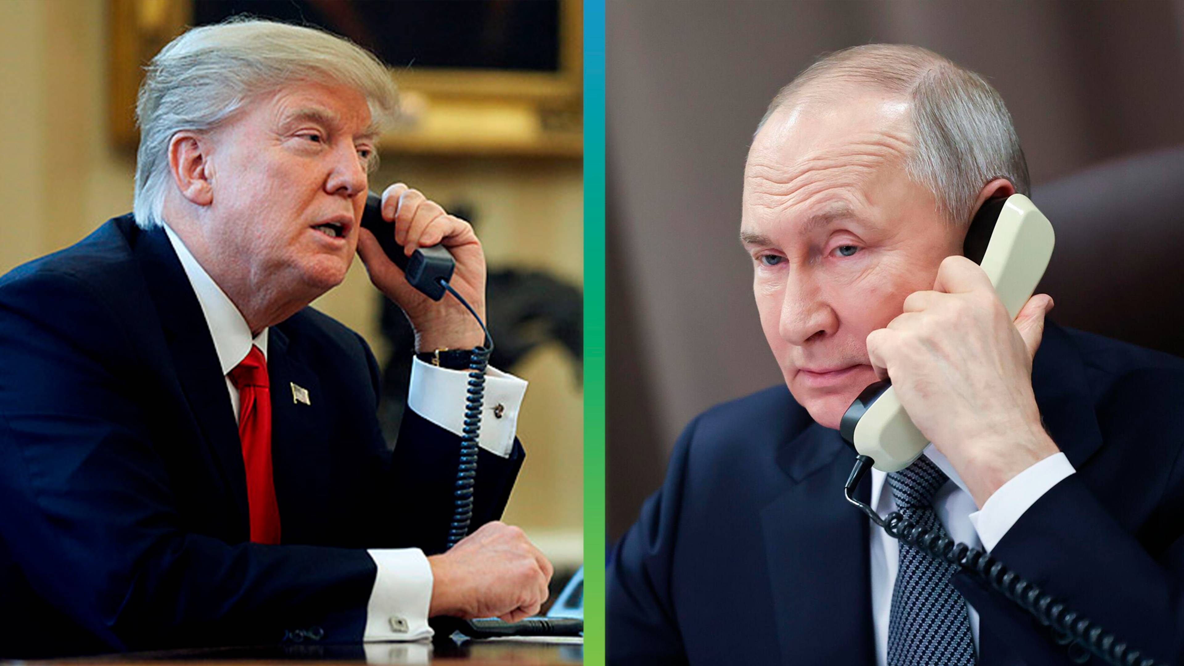 Путин поговорил с Трампом по телефону
