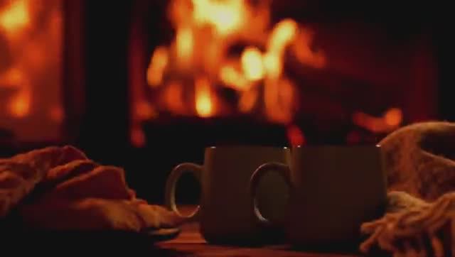 Relaxing Jazz Piano and Saxophone Music With a Fireplace and Hot Cocoa  (1 hour).mp4