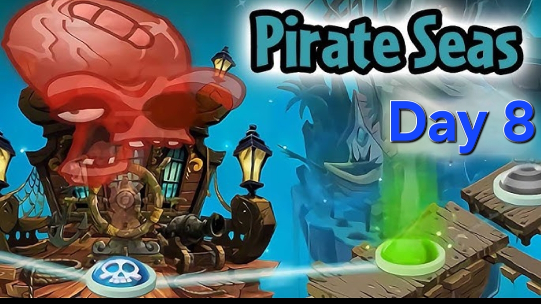 Plants vs Zombies 2 Pirate Seas Day  8