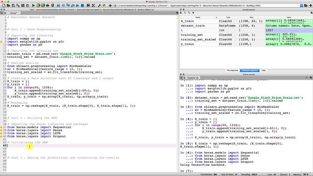 007 Step 6 - Create RNN Architecture Sequential Layers vs Computational Graphs