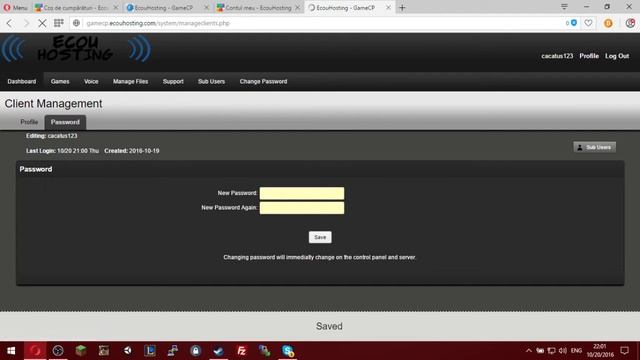 ECOUHOSTING.COM - FIRMA MEA DE HOSTING SERVERE MC/CS 1.6/SAMP
