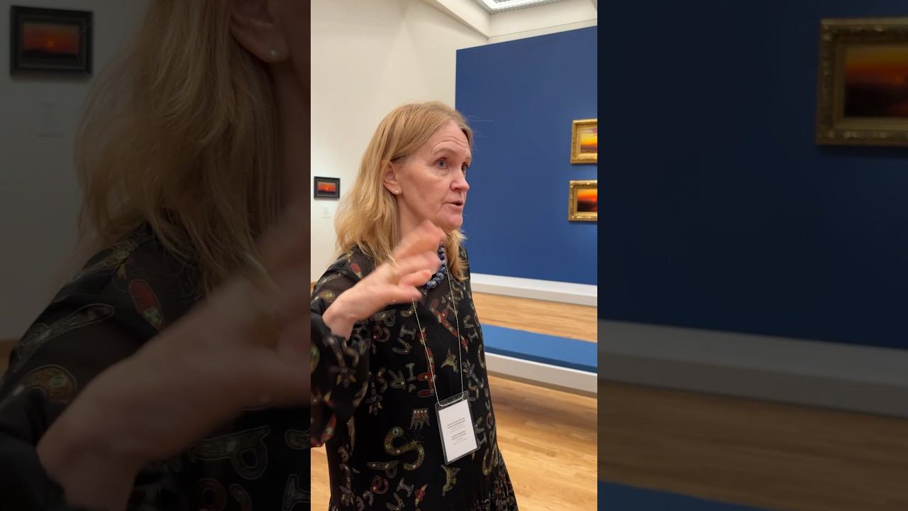 Галина Серова о новой выставке Передвижники. #передаижники #открытия #посмотреть #москва