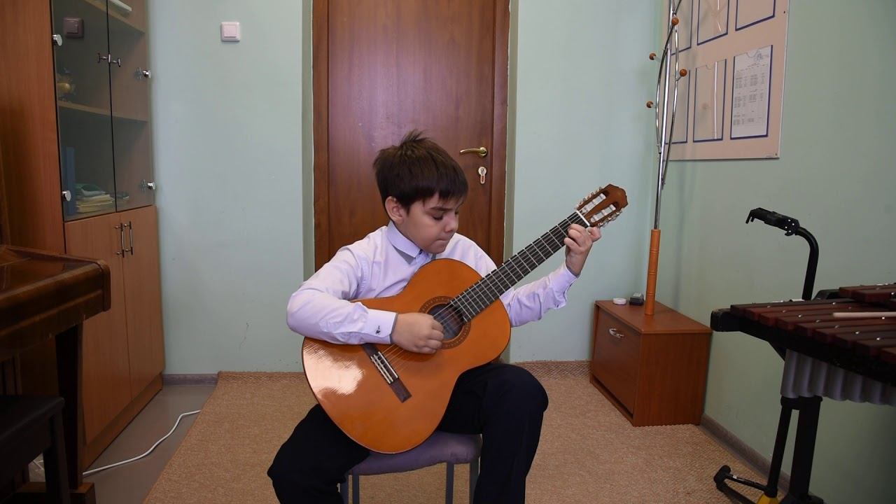 Кундюков Илья - М. Каркасси "Этюд a-moll"
