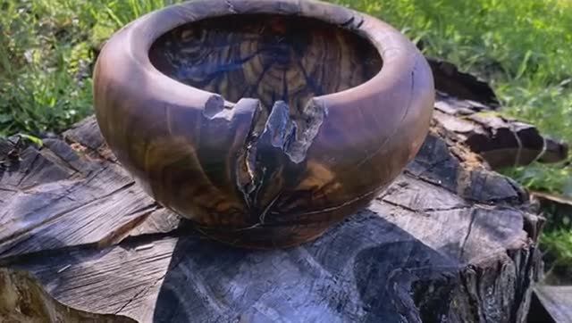 Токарка по дереву своими руками для начинающих Уроки токарки по дереву Точение Чаш №123