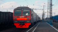 Электропоезд ЭД9М-0154. Покатушки от Барнаула до 226км и от Присягино до Развилки.