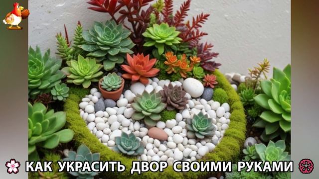 Как украсить двор дома фото идеи (110) 🏡 для дачи и сада своими руками 🌷🪻🌺💮