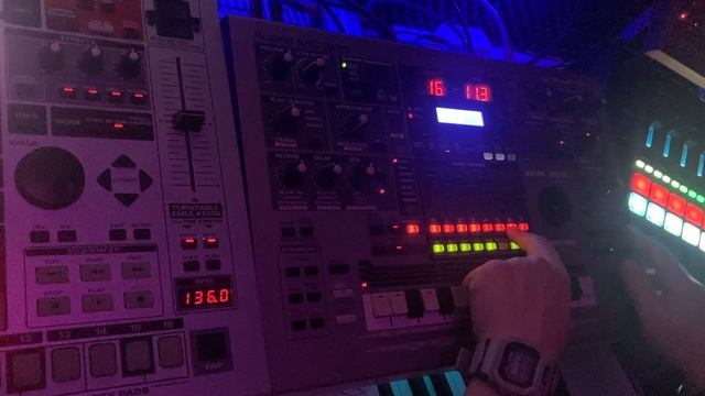 Roland MC-505 Groovebox & Oldschool Goa Trance vibes