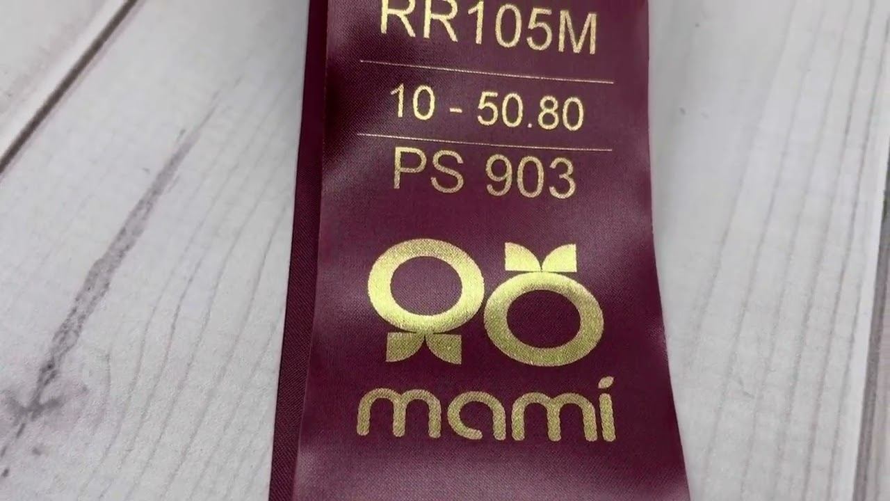Печать риббоном RR105M “золото” на сатине