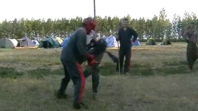 2010.07.12-15. Сборы Воронежской школы Русского Кулачного Боя под Воронежем