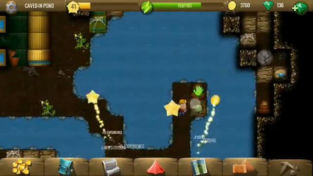 Засыпанный пруд - Caved-in Pond - #9 Sobek - Diggy's Adventure