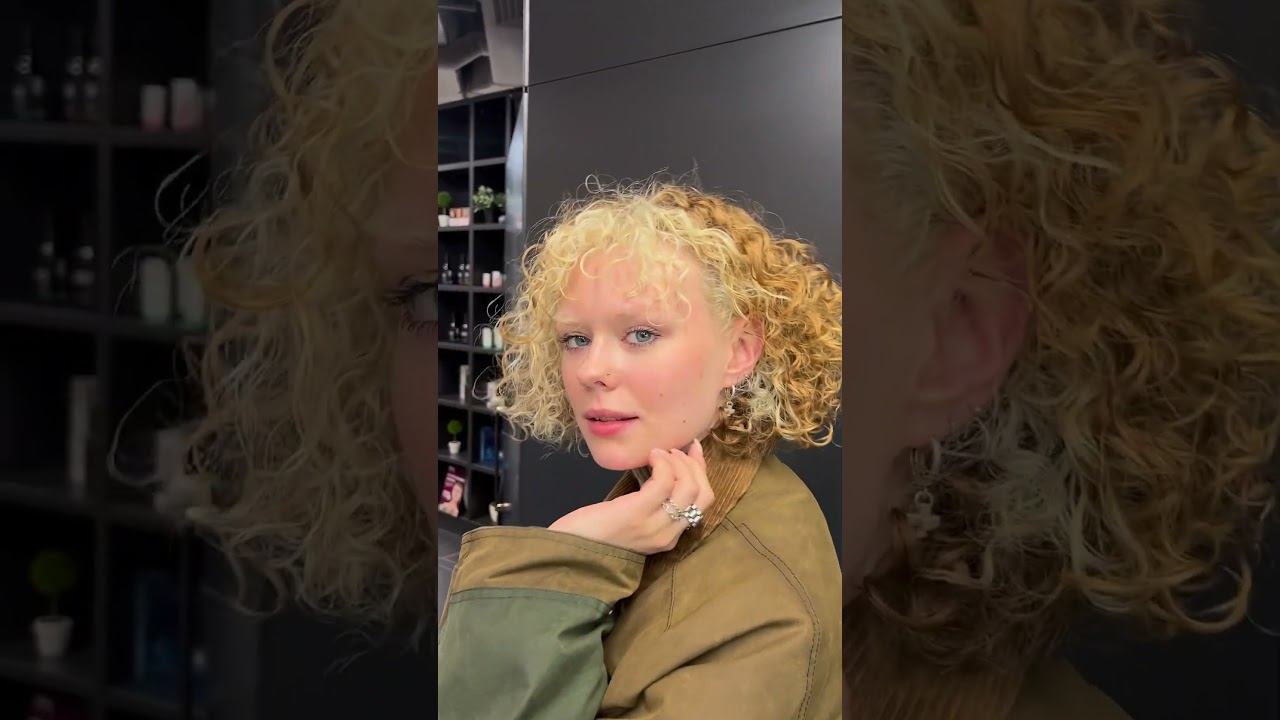 Биозавивка от топ стилиста Кулакова Павла #naturelstudio А вы бы решились на завивку?