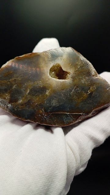 Кремень С Жеодой Кварца Полировка 550 рублей