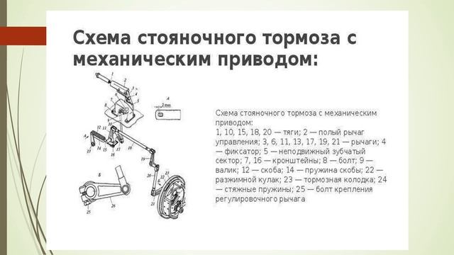 Назначение Т и А. Тормозная система автомобиля. 231 группа