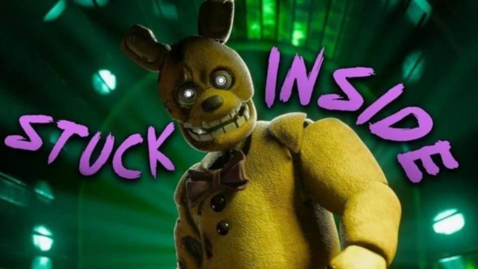 (CG5) STUCK INSIDE - FNAF MUSIC VIDEO (Living Tombstone, CG5, Black Gryph0n, Baasik, Kevin Foster)