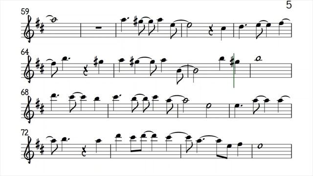 You Bossa Nova Alto Sax Sheet Music Backing Track Play Along Partitura ( 720 X 1280 )