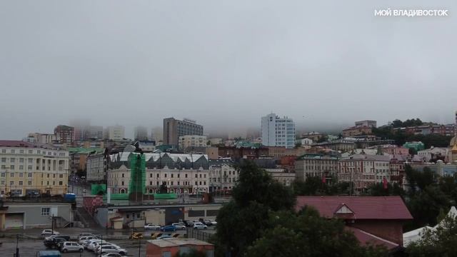 Владивосток центральная площадь, привокзальная площадь 11.08.2023