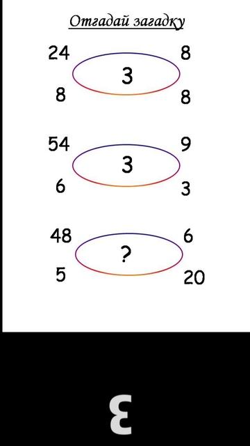 Математическая загадка