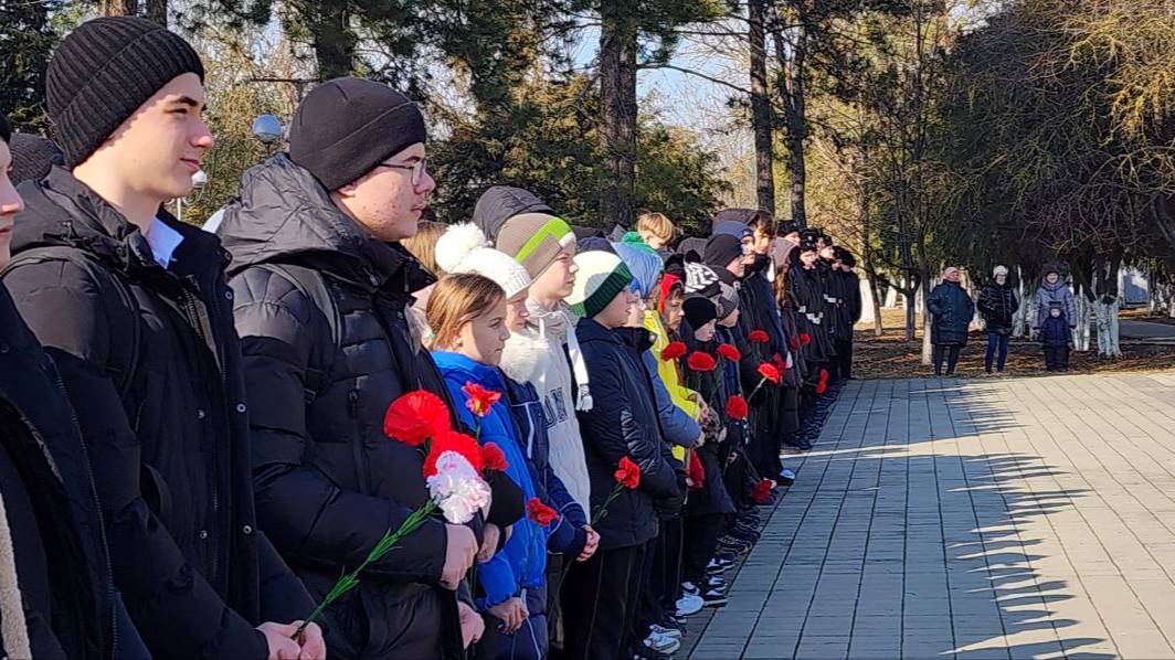 🔥Митинг посвященный освобождению от немцев состоялся в ст. Бриньковской 11 февраля 2025 года.