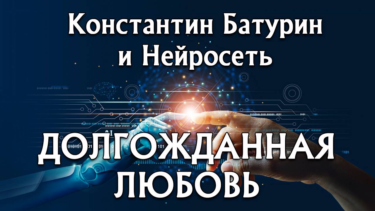 ДОЛГОЖДАННАЯ ЛЮБОВЬ - Константин Батурин и Нейросеть