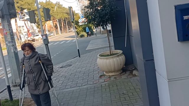 Анапа сегодня солнечная! Прогулка по Крымской улице. 13 февраля 2025. 14.00