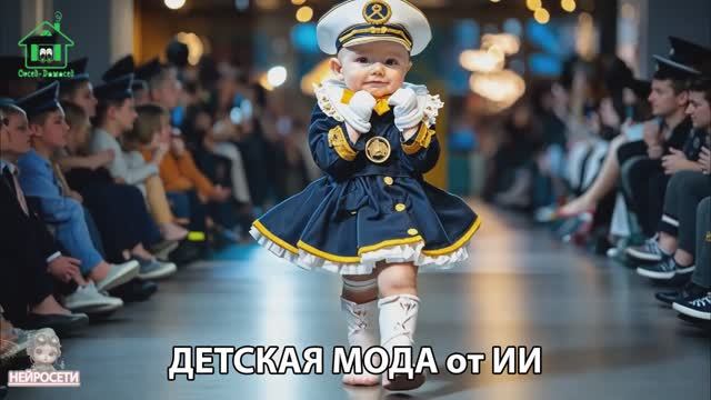 Мода для маленьких детей от ИИ (123) Для настроения и вдохновения 👶🏻❣️🤗