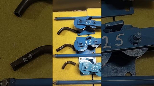 Трубогиб для круглых труб 90-180 22,25,27 мм