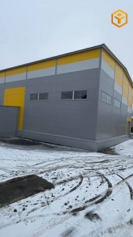 Компания "Опора" завершила строительства современного складского комплекса площадью 1392 м²
