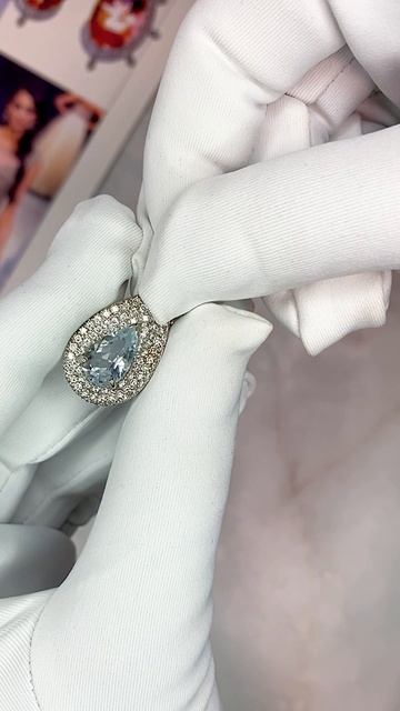 Колье с топазом и бриллиантами арт: К0901202501