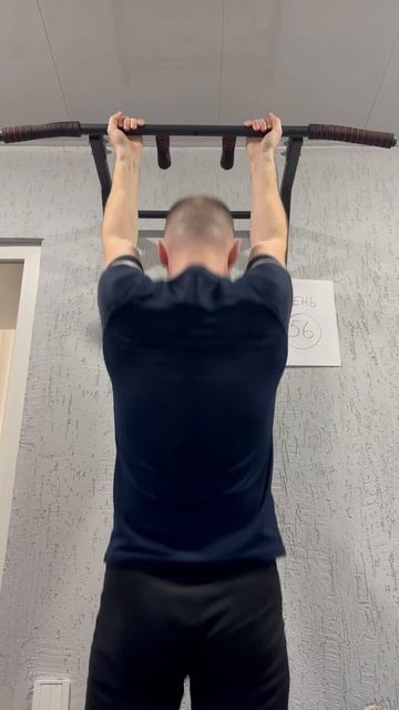 5000 подтягиваний за 100 дней - день 56 #спорт #sports #подтягивания #pullups