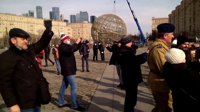 Поклонная гора 6 марта 2022 года