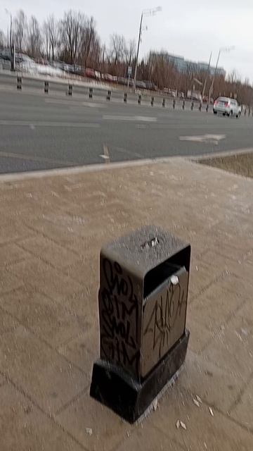 Ожидание и прибытие автобуса 8. Зеленоград .