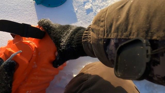 Рыбалка на жерлицы в -32. ДНС3 02.02.25